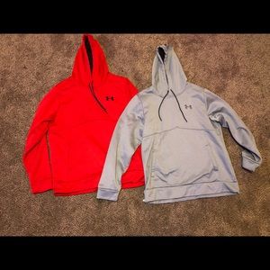 mens size large under armour sweatshirts